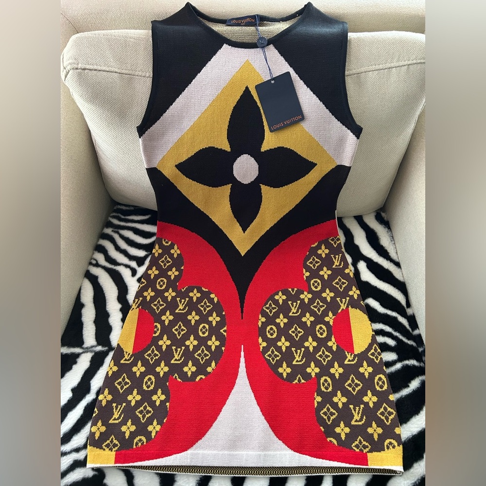 Louis Vuitton knitted dress